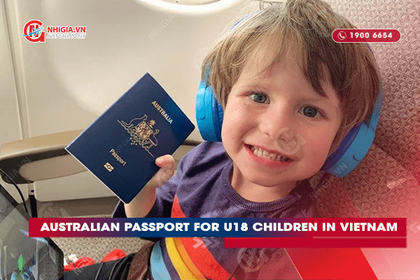 Australian Passport for children (under 18 years old) in Vietnam