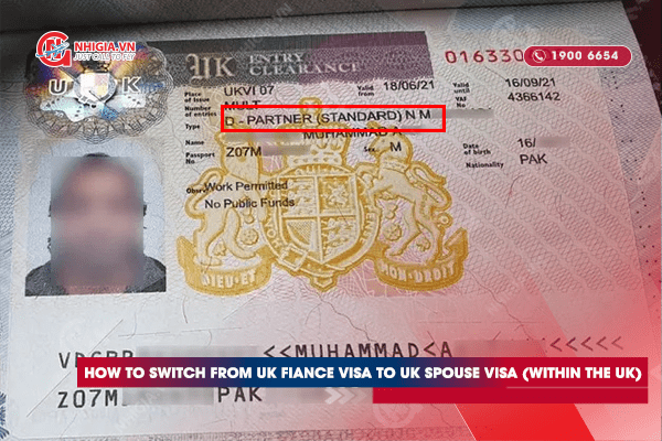 How to switch from UK Fiance visa to UK Spouse visa (within the UK)