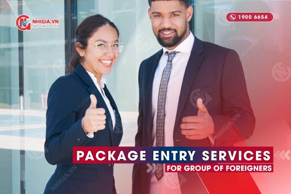 Package – prestigious Vietnam entry services for group of foreigners 