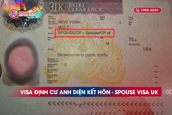 Visa định cư Anh diện kết hôn - Spouse Visa UK (nộp ngoài Vương Quốc Anh)
