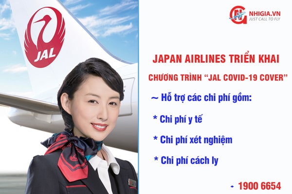 Japan Airlines triển khai chương trình “JAL Covid-19 Cover”