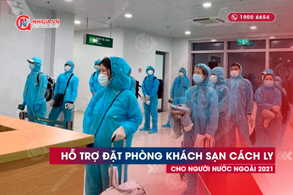Dịch vụ đặt phòng khách sạn cách ly cho người nước ngoài