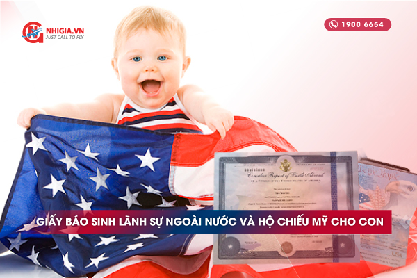 Giấy báo sinh Lãnh sự Ngoài nước - CRBA (Mỹ)