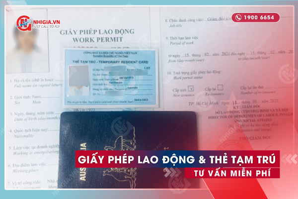 Tư vấn miễn ph&iacute; giấy ph&eacute;p lao động v&agrave; thẻ tạm tr&uacute;