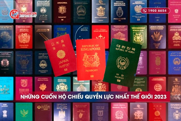 Những cuốn hộ chiếu quyền lực nhất thế giới 2023