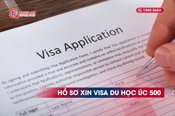 Hồ sơ xin visa du học Úc 500