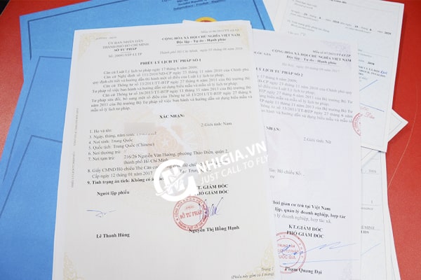 L&yacute; lịch tư ph&aacute;p cho người nước ngo&agrave;i 2020