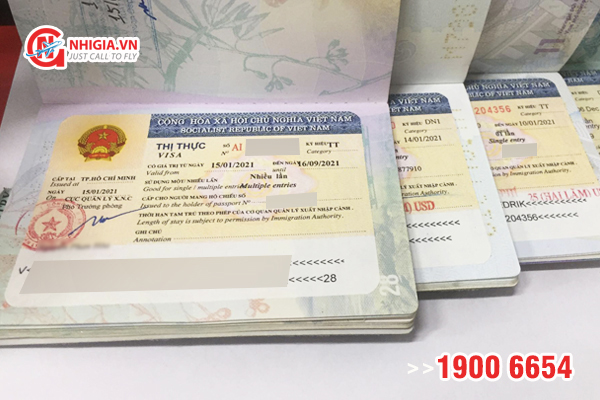 Thời hạn của visa (thị thực) Việt Nam được cấp khi làm thủ tục nhập cảnh