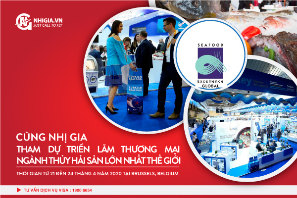 Cùng Nhị Gia tham dự triển lãm thương mại ngành thủy hải sản lớn nhất thế giới