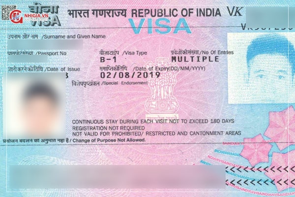 Hồ sơ xin visa (thị thực) Ấn Độ cập nhật mới nhất