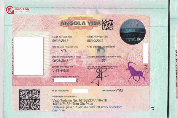 Hướng dẫn xin visa Angola tỷ lệ đậu cao 99%