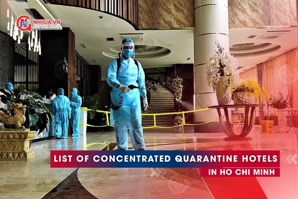 List of concentrated quarantine hotels with charge in Ho Chi Minh City (updated on November 30, 2021)