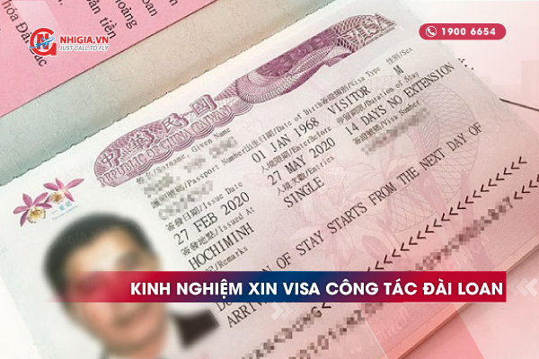 Trọn bộ kinh nghiệm xin visa công tác thương mại Đài Loan 2023