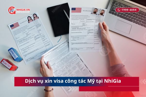 Dịch vụ xin visa c&ocirc;ng t&aacute;c Mỹ tại NhiGia