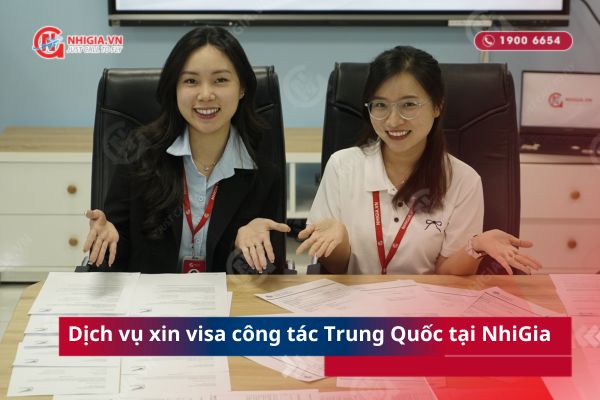 Dịch vụ xin visa công tác Trung Quốc tại NhiGia