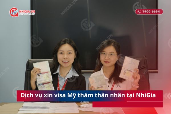 Dịch vụ xin visa Mỹ thăm thân nhân tại NhiGia