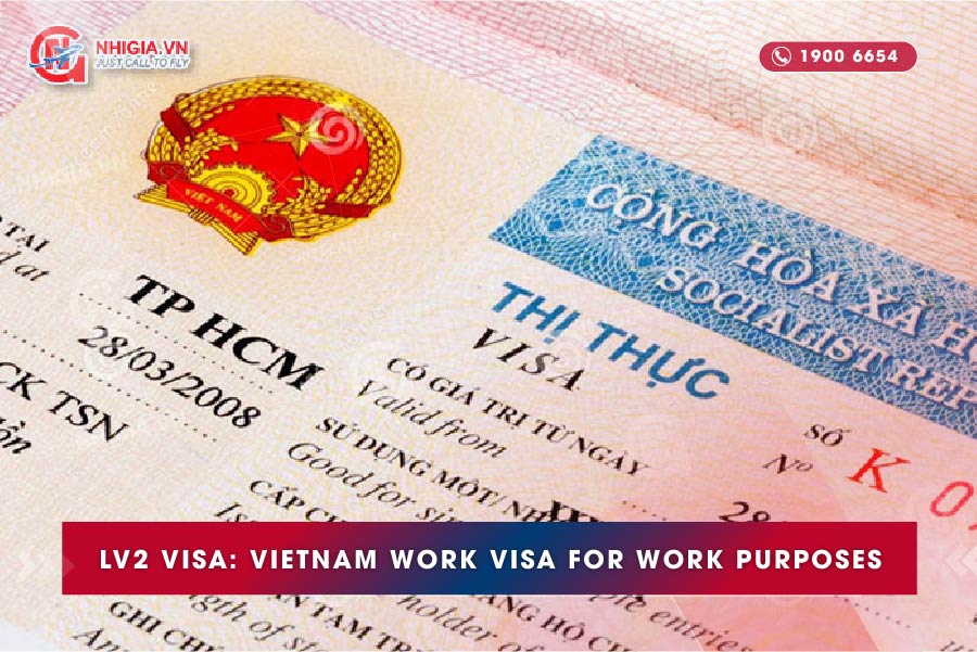 LV2 visa: Vietnam Work visa for work purposes