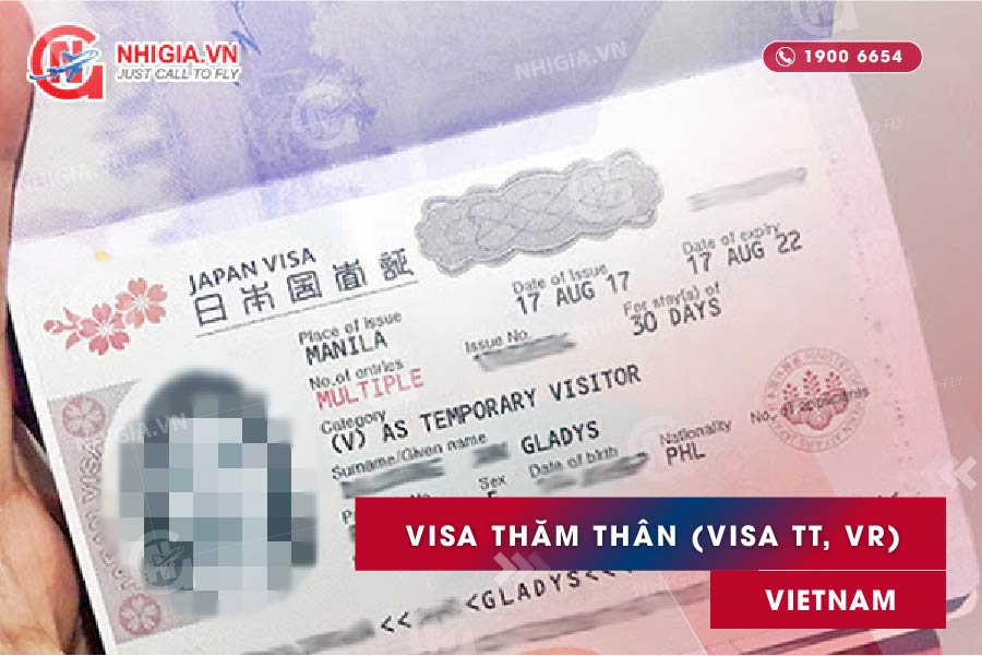 Visa thăm thân (Visa TT, VR) là gì? 