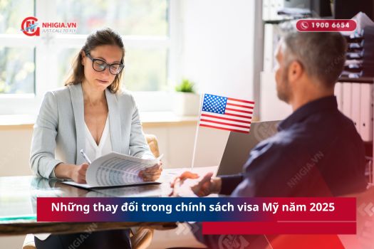 Những thay đổi trong ch&iacute;nh s&aacute;ch visa Mỹ năm 2025