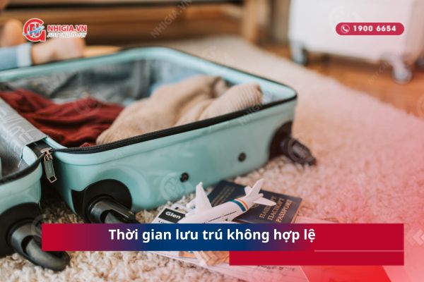 Thời gian lưu trú không hợp lệ