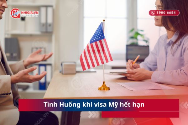 Tình huống khi visa Mỹ hết hạn