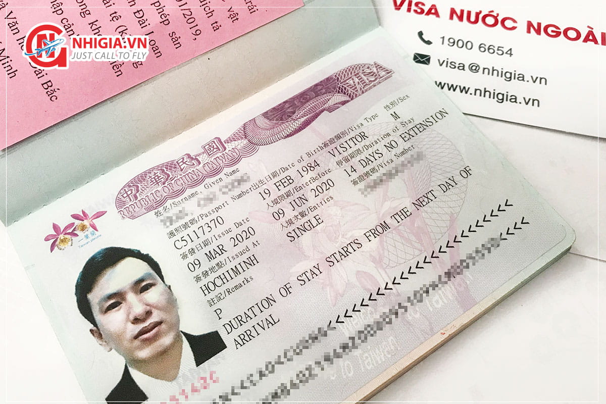 Visa Đài Loan