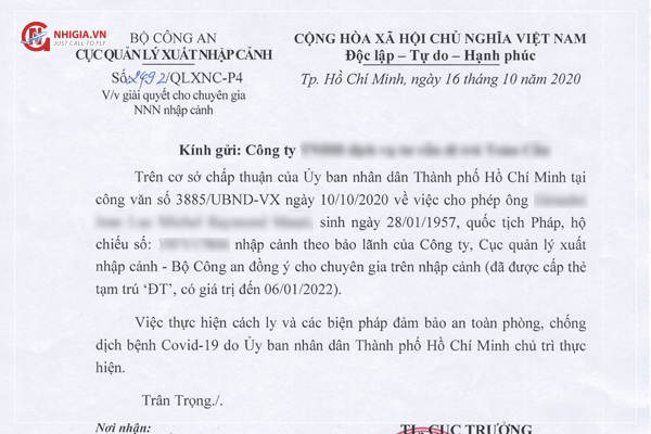 Procedures For Applying For Vietnam Approval Letter On Arrival 7301