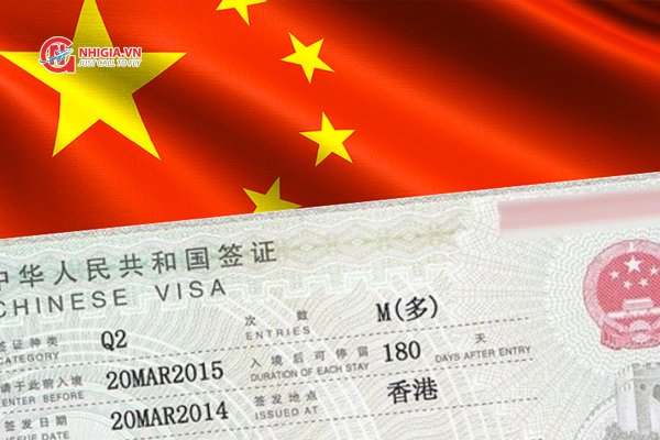 Mẫu visa du lịch Trung Quốc